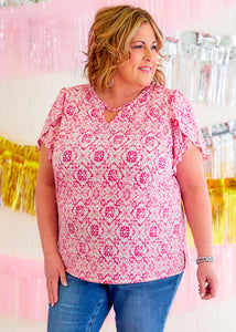 Pink Pizzazz Top -