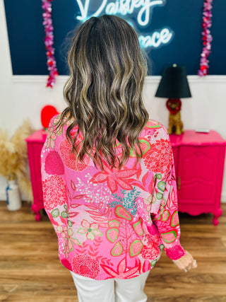 Wild Hibiscus Top