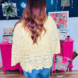 Sweet Spot V-Neck Sweater - Dandelion