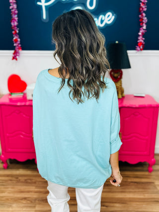 In Good Company Top - Seafoam