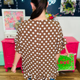 Made For Moments Top - Brown