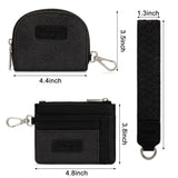 Wrangler Floral Tooled 2‑Piece RFID Wallet Set - Black
