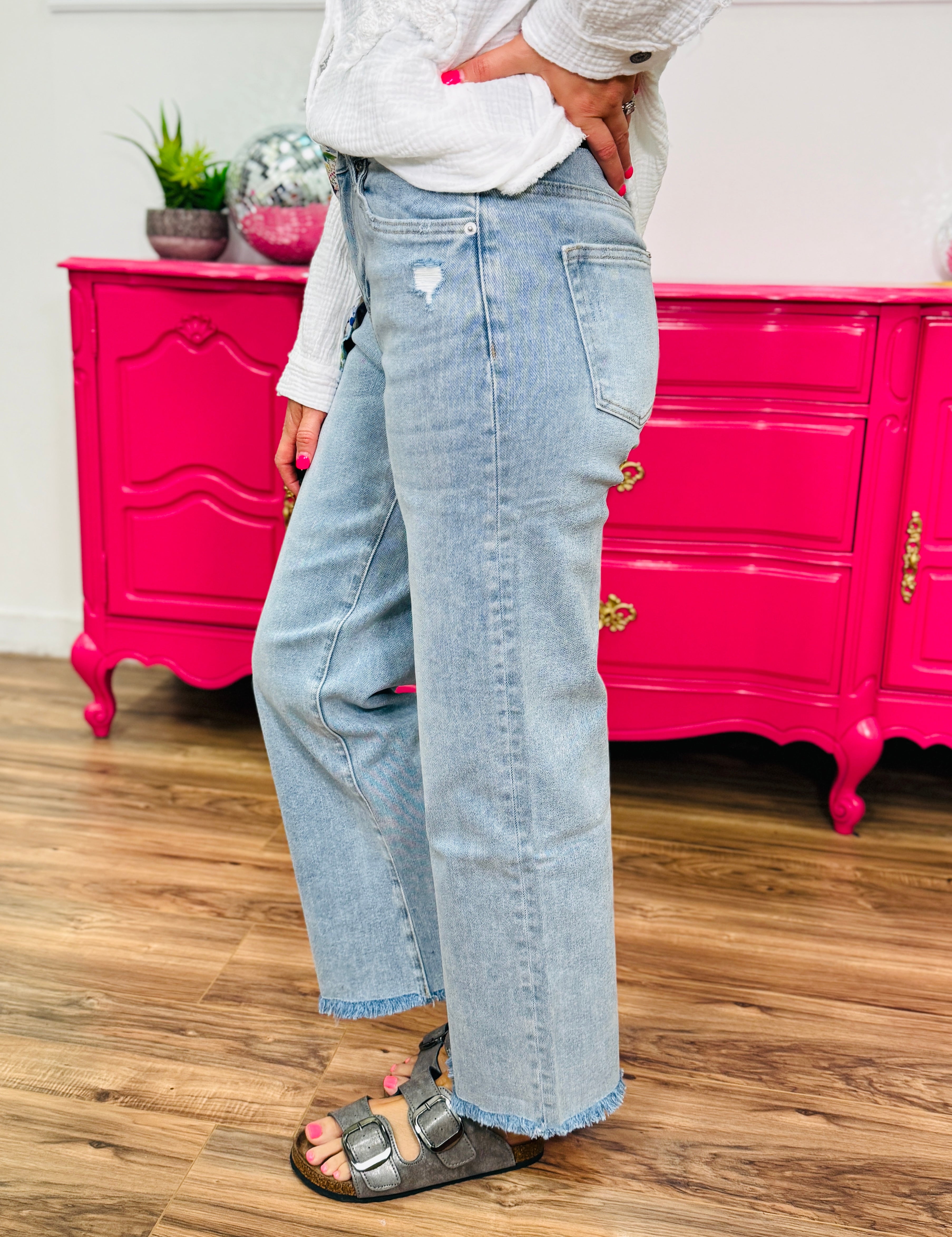 Give 'Em A Go Jeans By Mica
