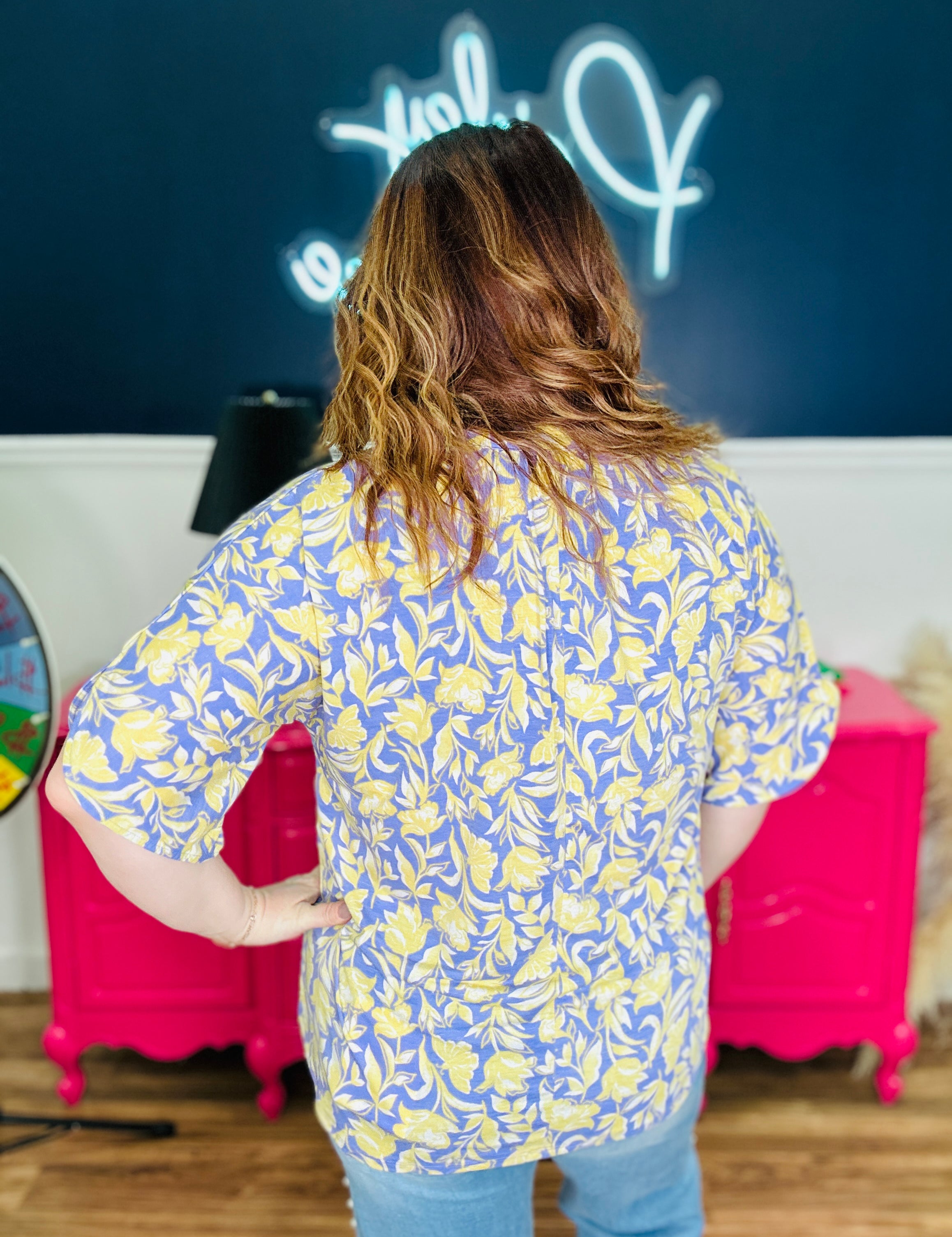 Dear Scarlett Shine So Bright Lizzy Breeze Blouse