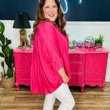 Kenzie Top - Fuchsia - LAST ONES FINAL SALE
