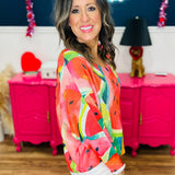 Allegra - Watermelon Sweater