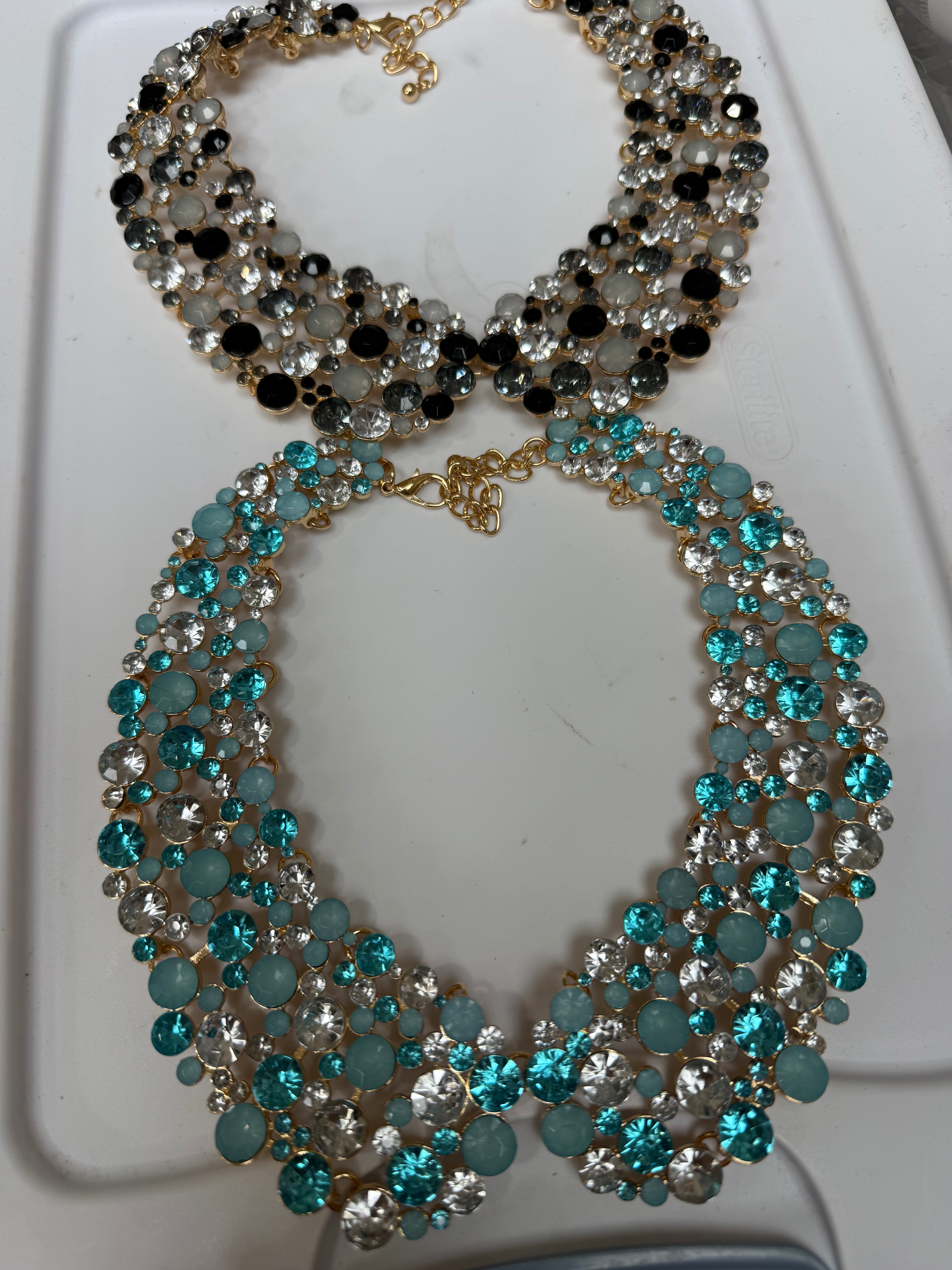 ATG Crystal Collar Necklace #109 - Preorder