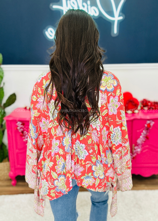 Floral Breeze Top - FINAL SALE