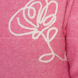 Romantic Intrigue Sweater - Pink - LAST ONES FINAL SALE