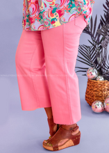 Load image into Gallery viewer, Cassidy Cropped Wide Leg Jeans by Judy Blue - Pink
