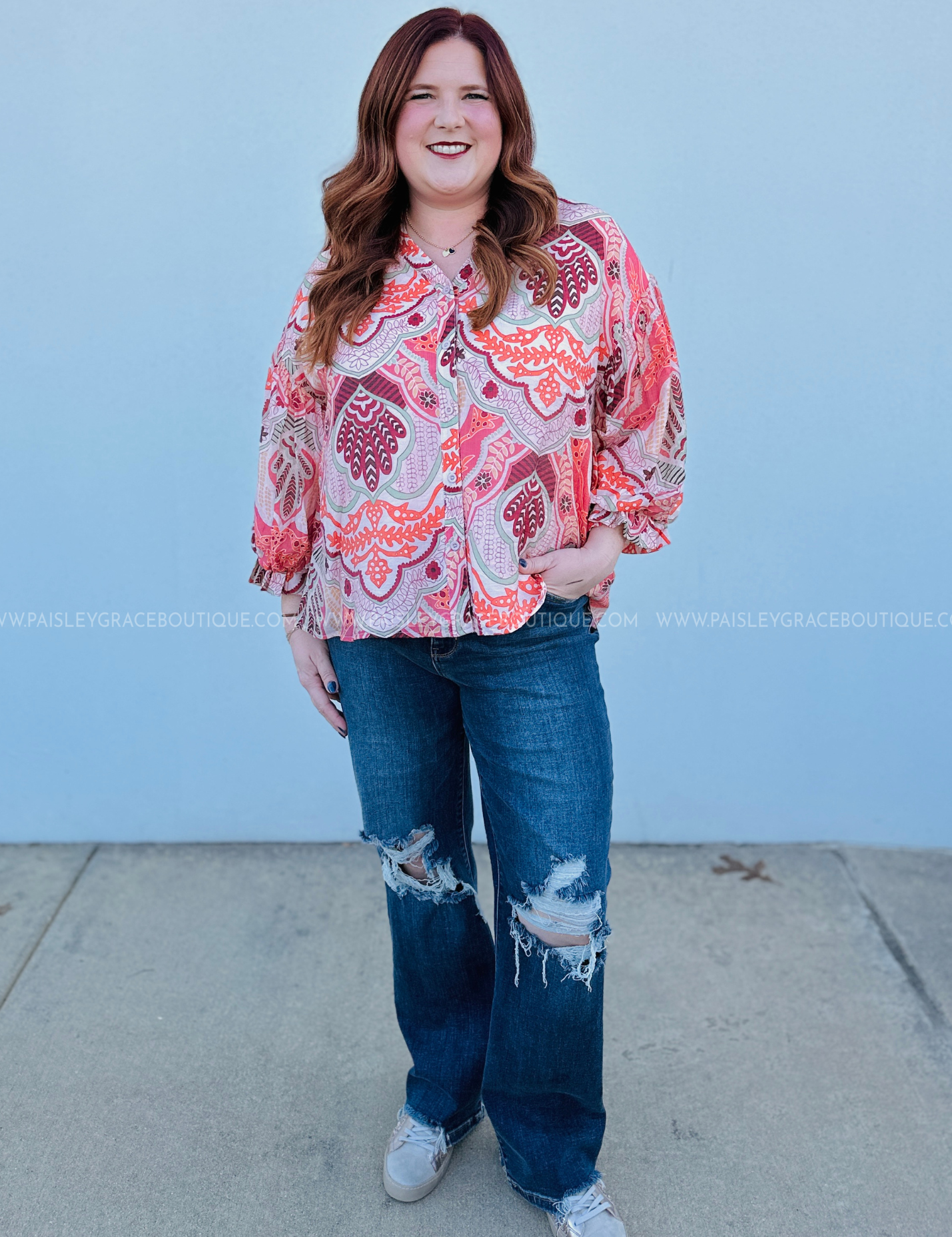 Belle Of The Bold Top PLUS ONLY - LAST ONES FINAL SALE