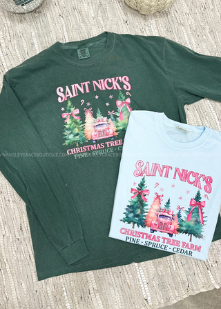 St. Nick's 🎄 Tree Farm - Short or Long Sleeve - WICKED DEAL