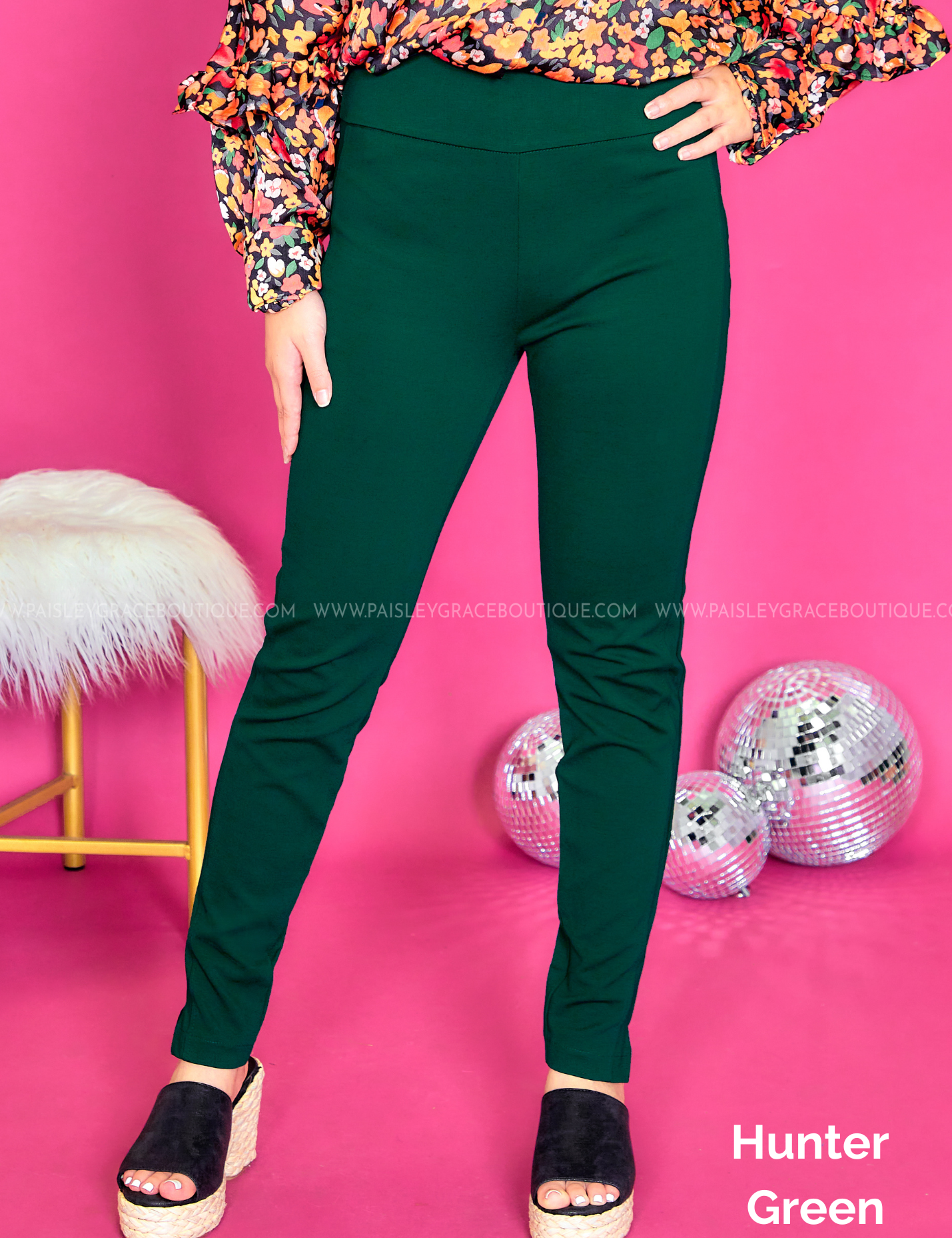 Chic Solid 28” Skinny Pants - FALL* LAST ONES FINAL SALE *