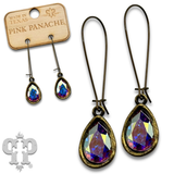 Austrian Small Crystal Teardrop Earring - 2 Styles
