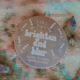 TMLL  Brighten & Blur Lavender Setting Powder