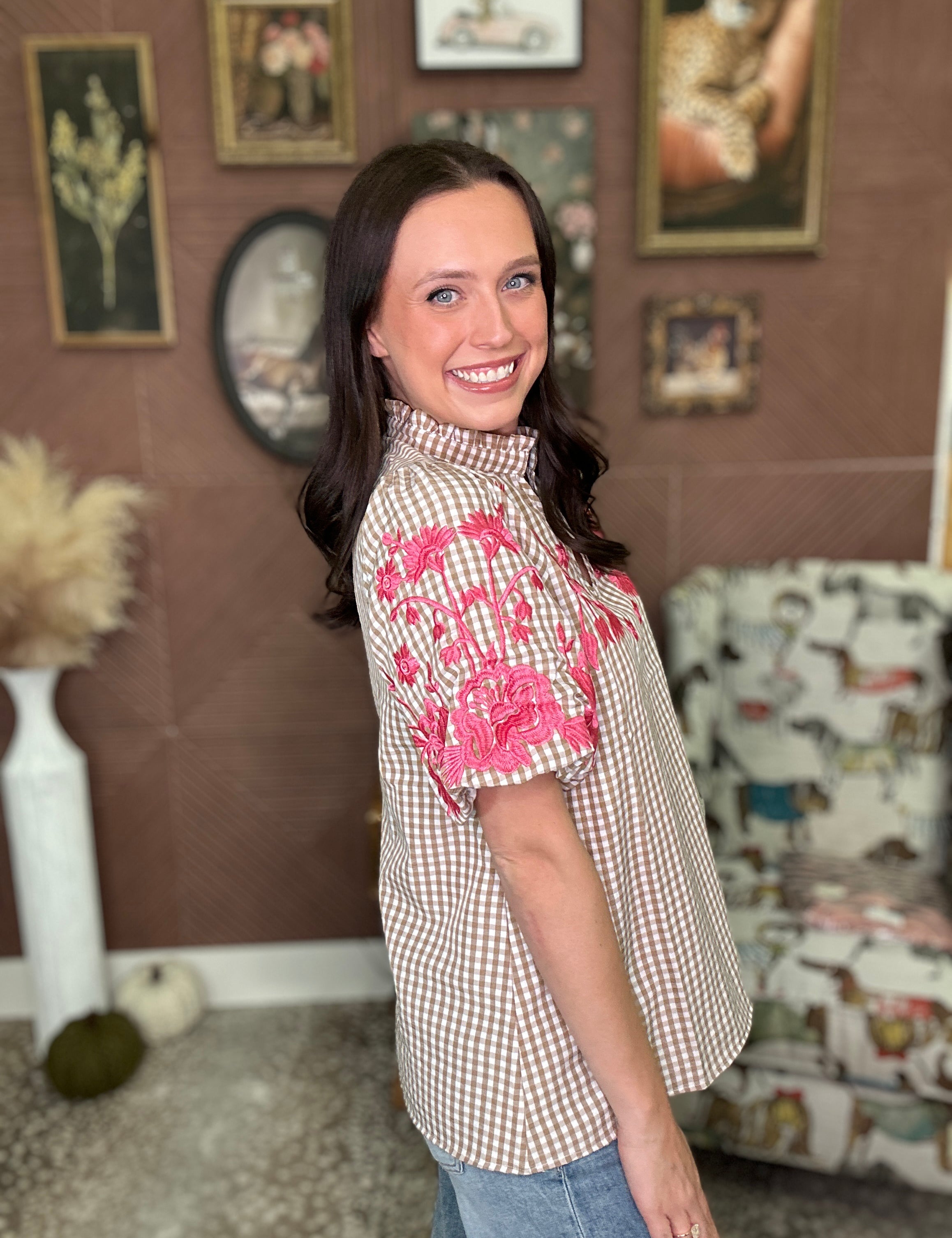 Primrose Picnic Top