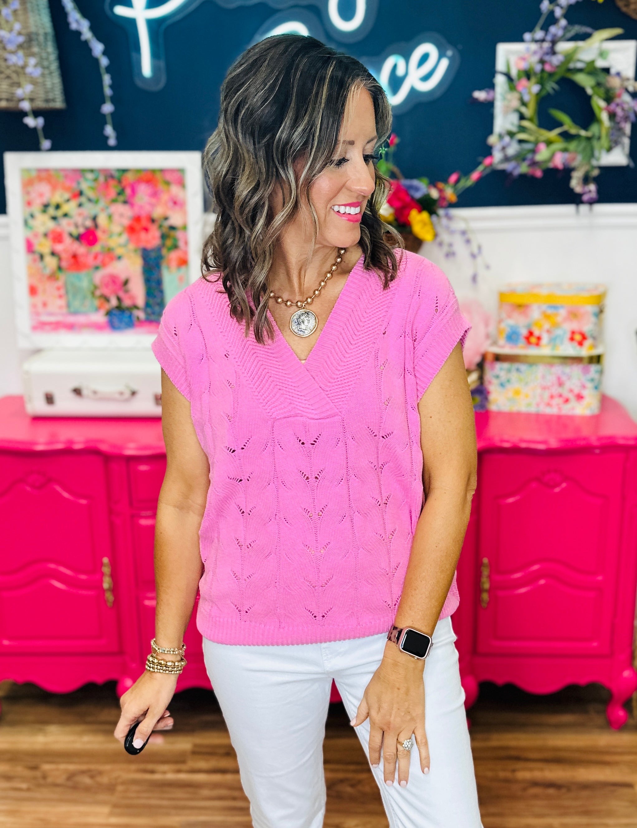 City Girl Charm Sweater