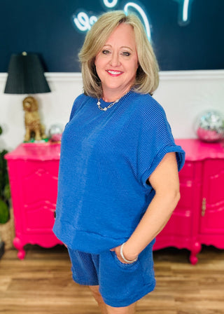 Malibu Top - Royal - FINAL SALE