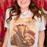 Glam Elephant Boujee Tee