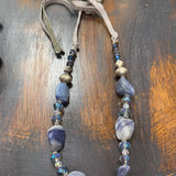 Blue Gemstone Necklace - PREORDER