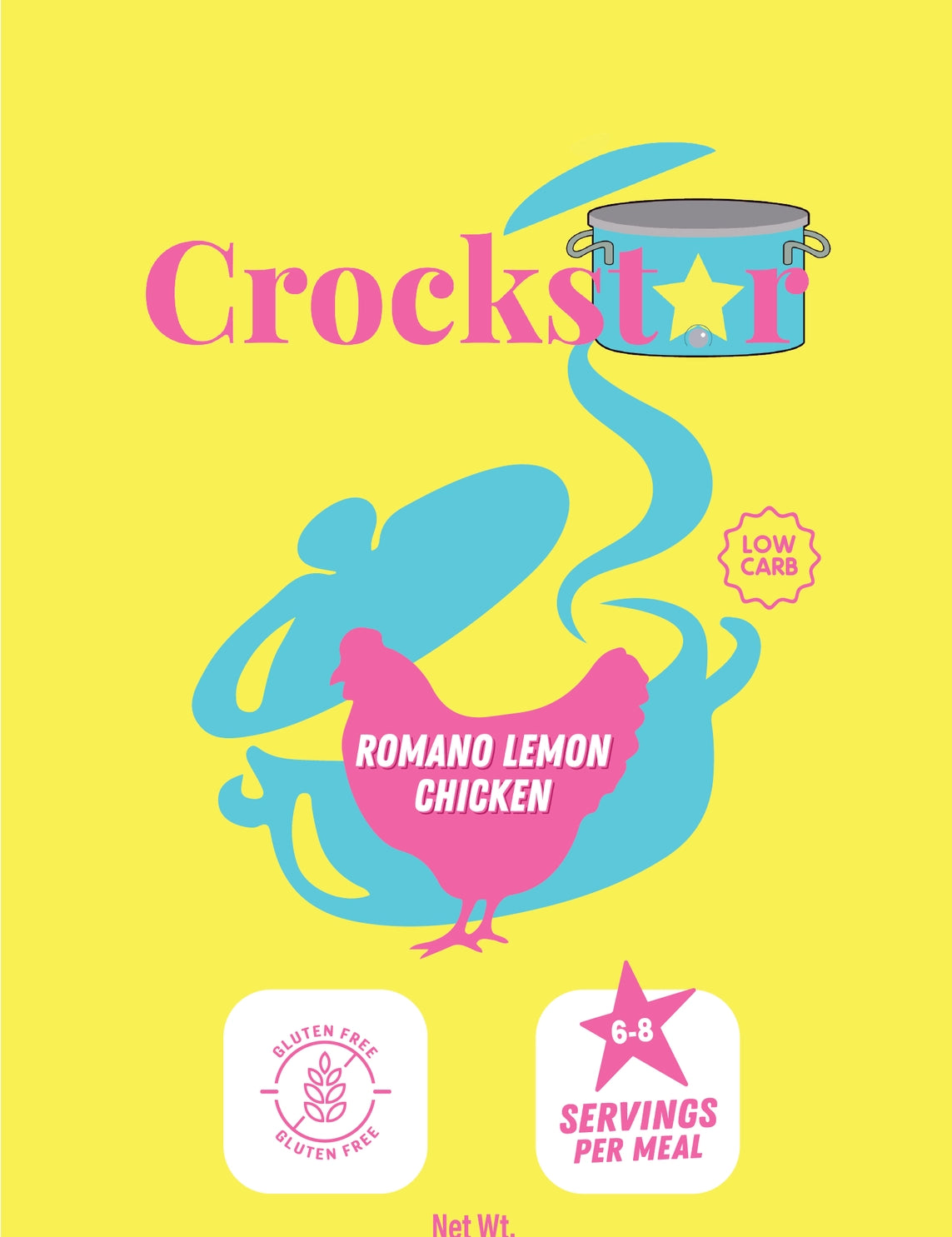 PREORDER - Crockstar - Romano Lemon Chicken