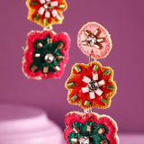 Laura Flower Dangle Earrings - 2 Styles