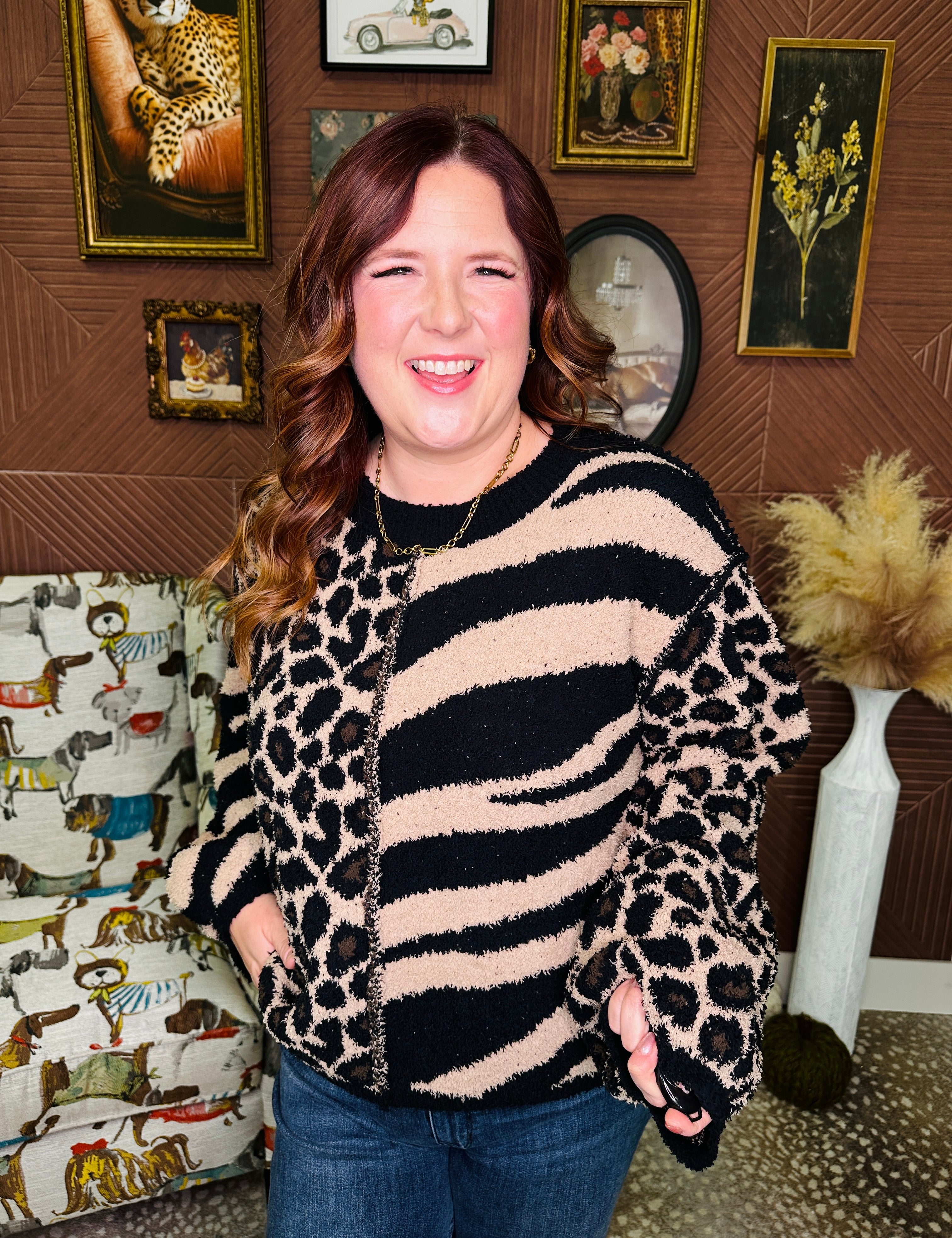 Prowl For Style Sweater