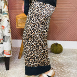 Creature Comfort Satin Pants - Leopard