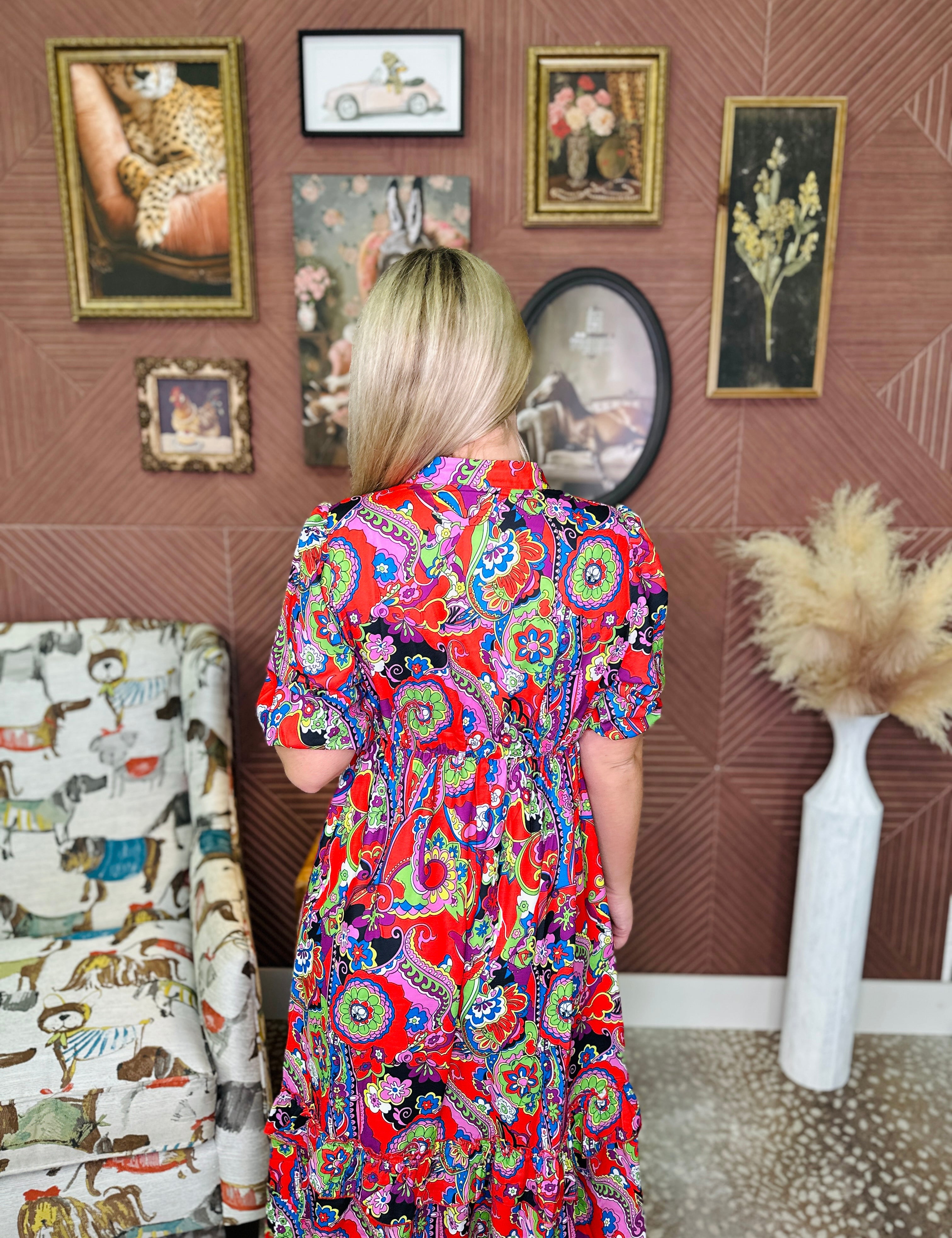 Cherry Synth Dress