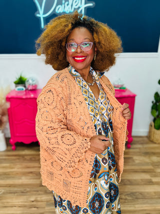 POL Stay Forever Cardigan - Ginger