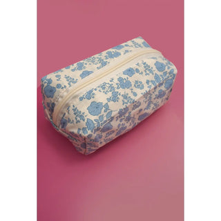 DB -  Makeup Cosmetic Pouch Bag - Flower D