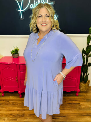 Dear Scarlett Lizzy Sunday Dress - Lush Lavender