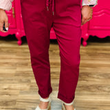 Magic Pants - Cranberry