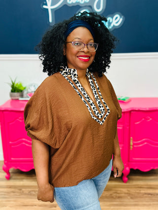 Urban Safari Top - Caramel