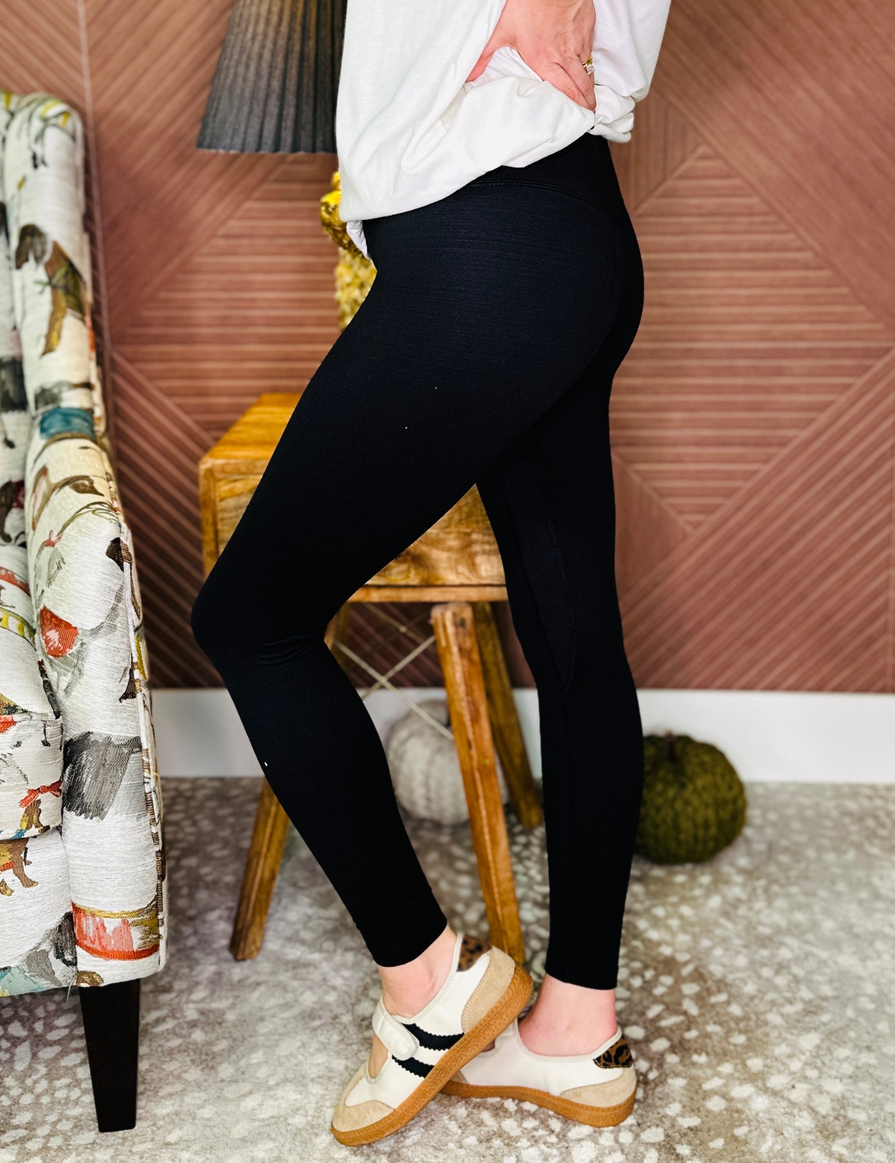 Alexa Butter Soft Leggings - Black