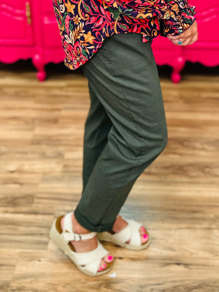 Magic Pants - Dark Olive