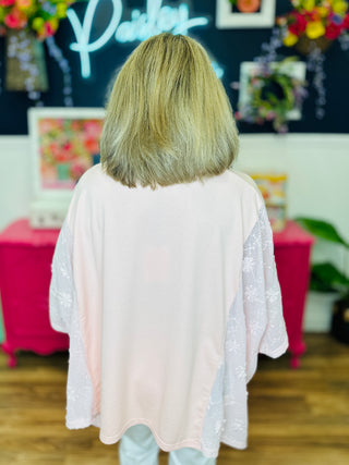 Blush Bloom Lace Top