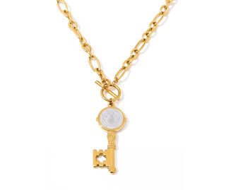 Coco Key Coin Necklace  - PREORDER