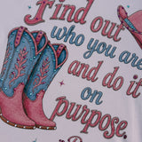 Be Who You Are Boujee Tee