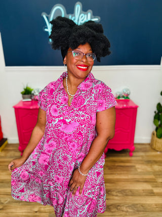 Paisley Crush Dress