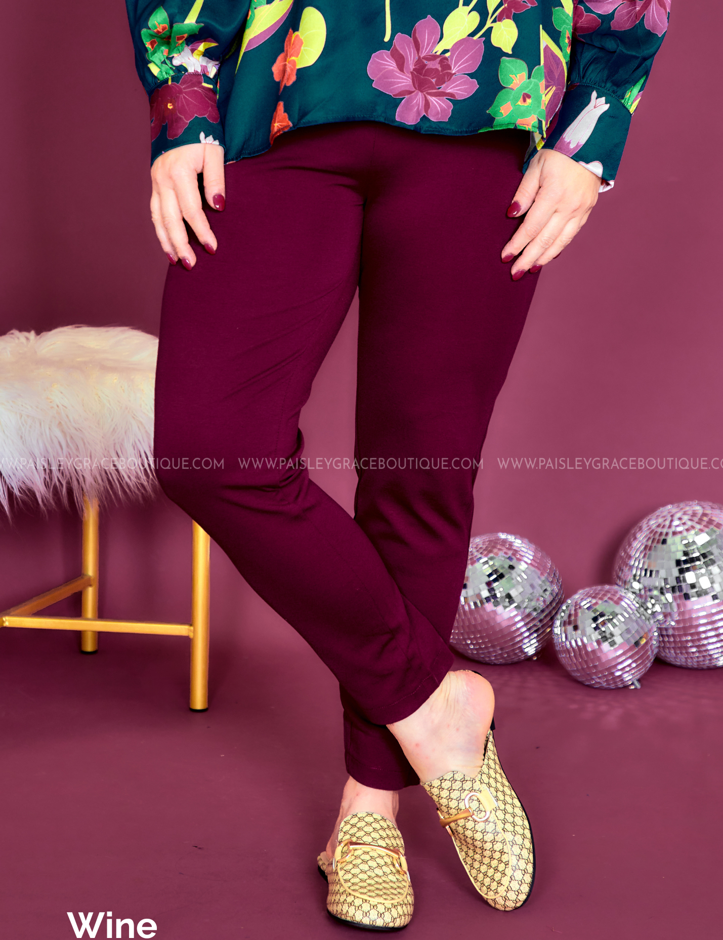 Chic Solid 28” Skinny Pants - FALL* LAST ONES FINAL SALE *
