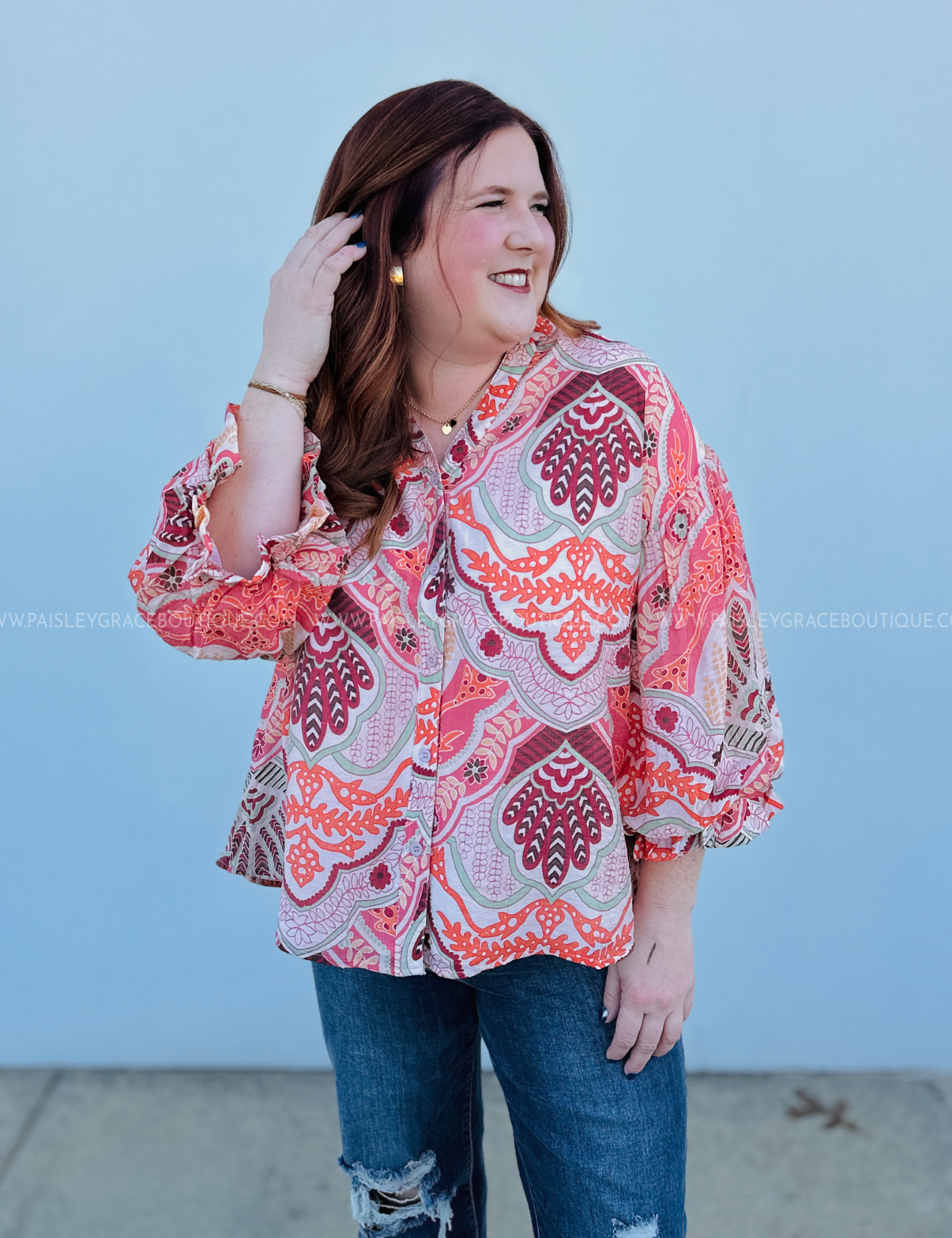 Belle Of The Bold Top PLUS ONLY - LAST ONES FINAL SALE