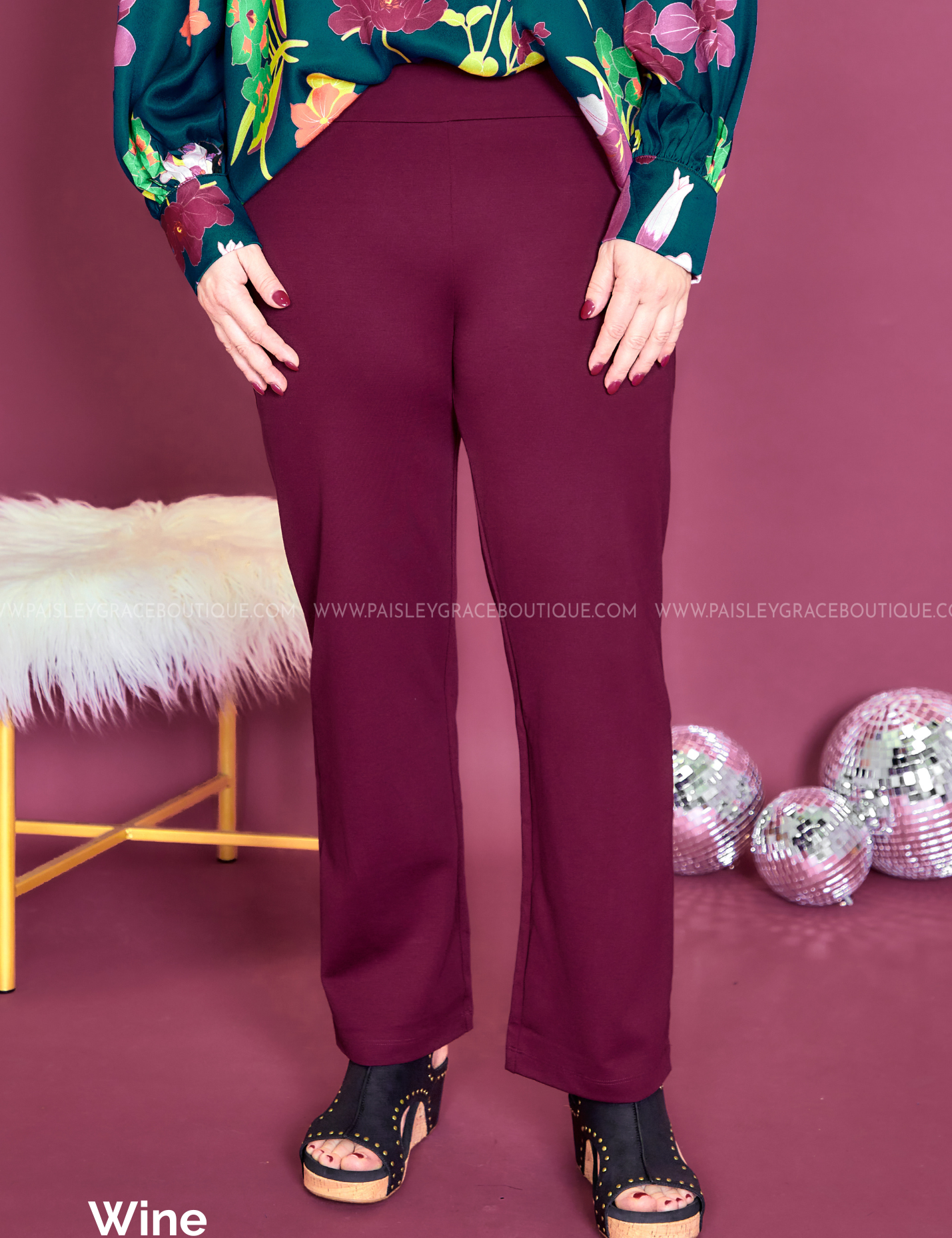 Chic Solid Straight Pants - Fall Colors - LAST ONES FINAL SALE
