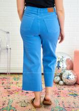 Load image into Gallery viewer, Cassidy Cropped Wide Leg Jeans by Judy Blue - Sky Blue
