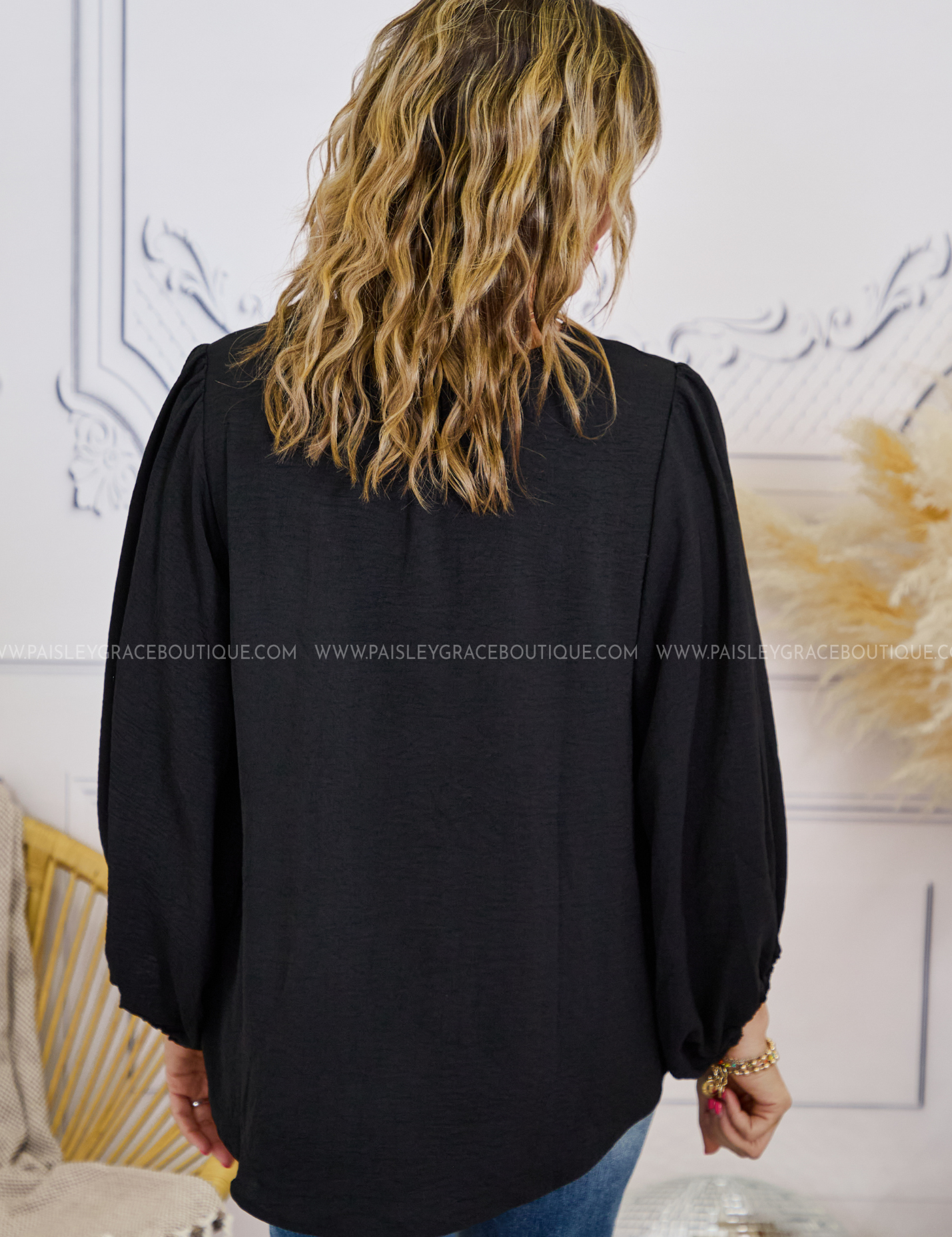 Whims Of Fate Top - Black* LAST ONES FINAL SALE *