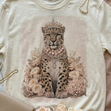 Queen Leopard Boujee Tee