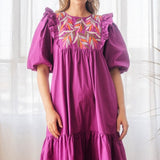 Serenade In The City Dress - Mulberry - LAST ONES FINAL SALE