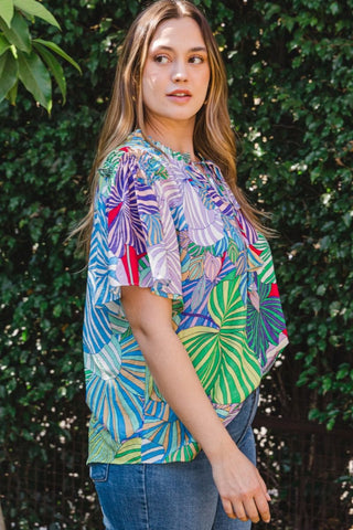 Tropical Getaway Top - FINAL SALE