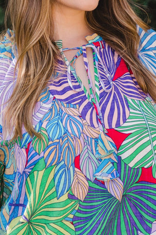 Tropical Getaway Top - FINAL SALE