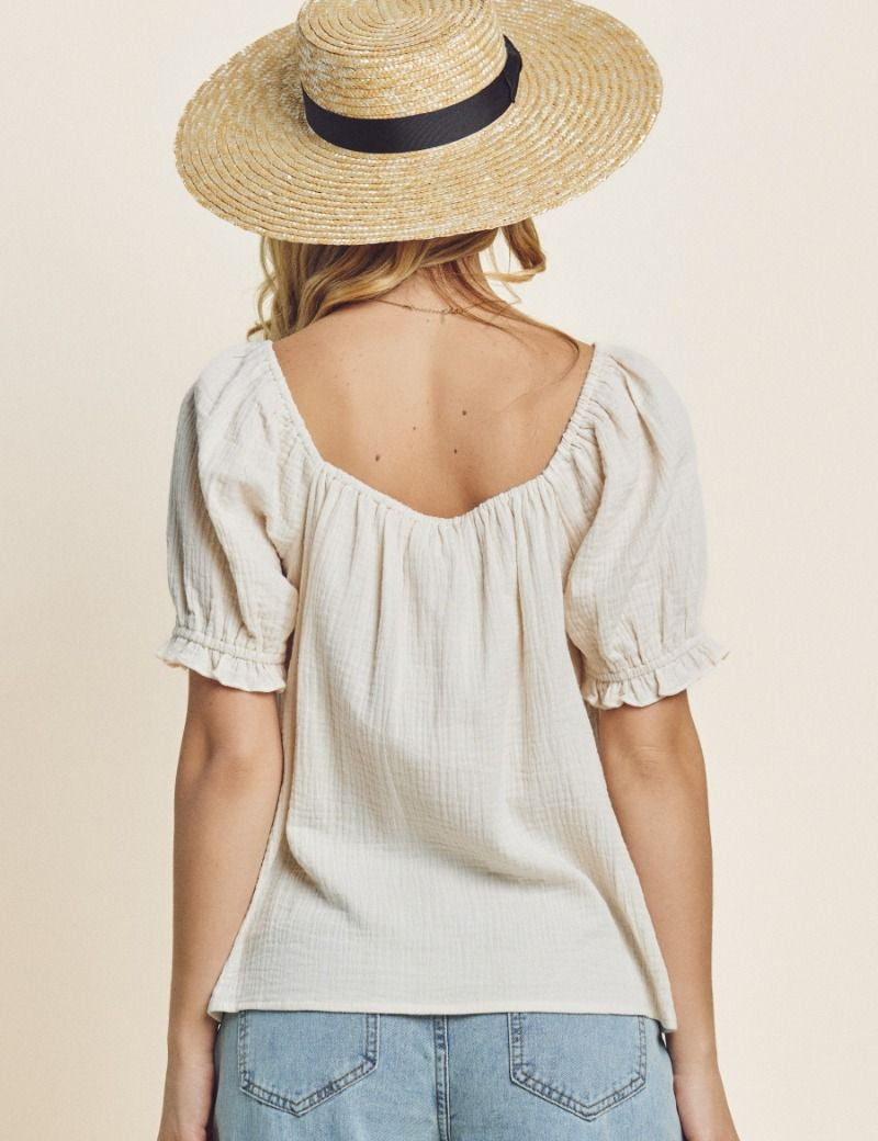Sandcastle Dreamer Top - 2 Colors* FINAL SALE *